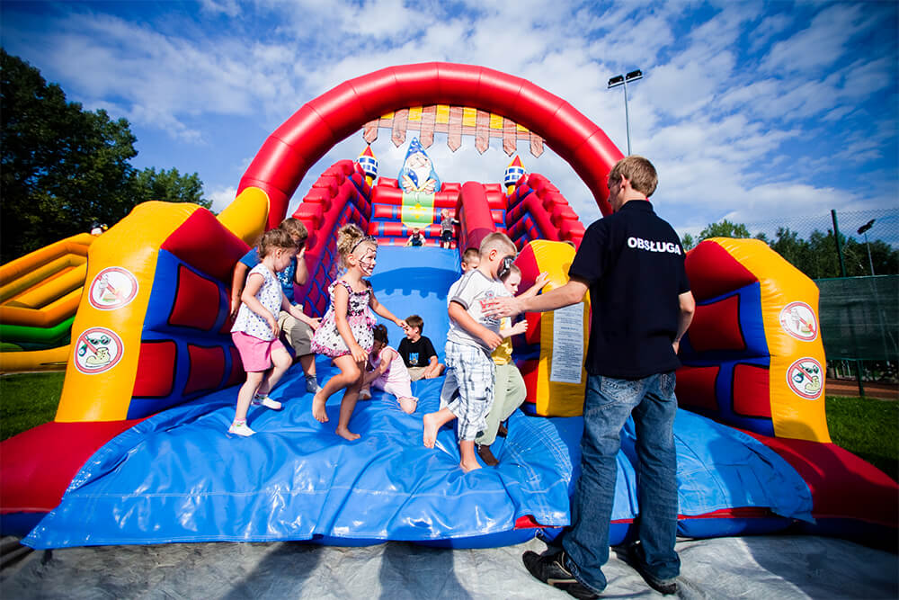 Zjeżdżalnia Merlin - Organizacja imprez