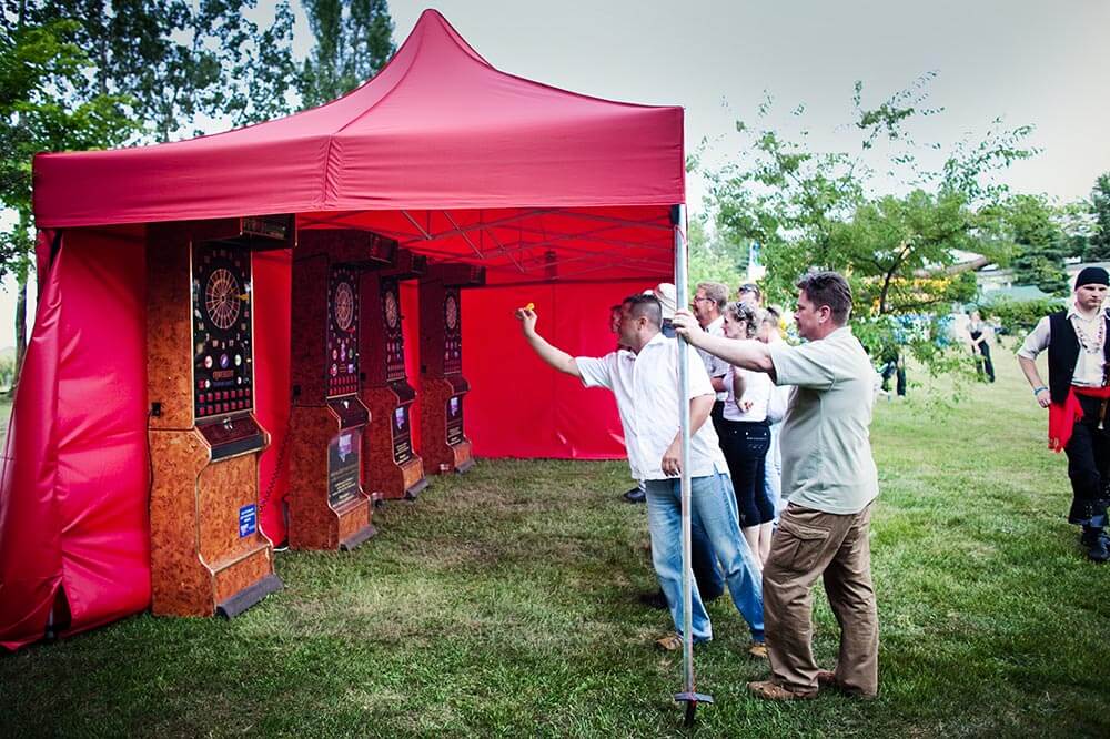 Turniej darta na 3,5 lub 10 tarczach - Organizacja imprez plenerowych