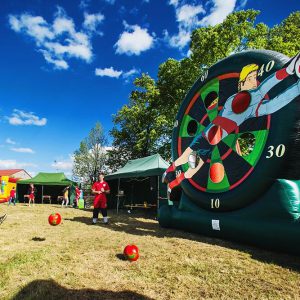 Bramka celnościowa - Atrakcja dla dzieci i dorosłych, Organizacja imprez plenerowych