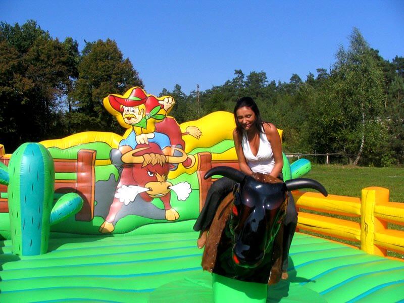 Symulator byk rodeo western - Organizacja imprez plenerowych