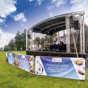 Profesjonalna scena estradowa - organizacja imprez, infrastruktura techniczna