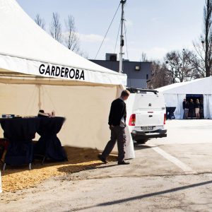 Wynajem garderoby - organizacja imprez, infrastruktura techniczna