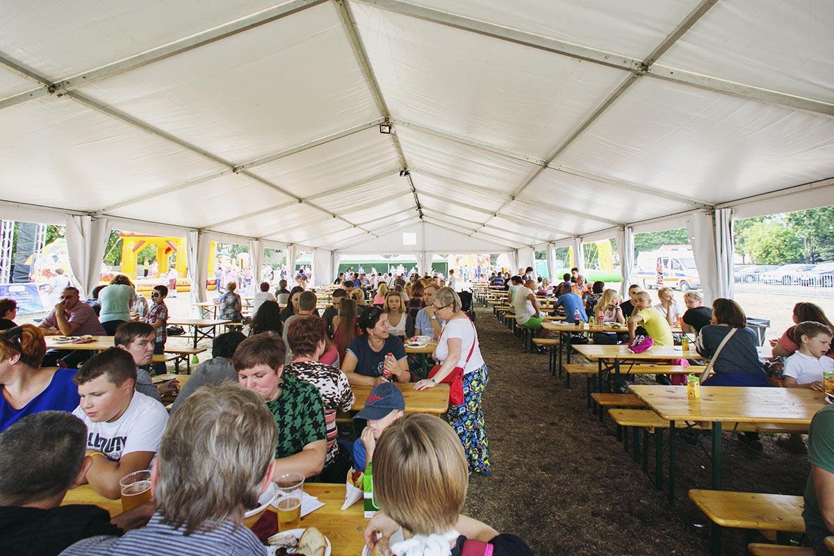 Hala namiotowa - organizacja imprez