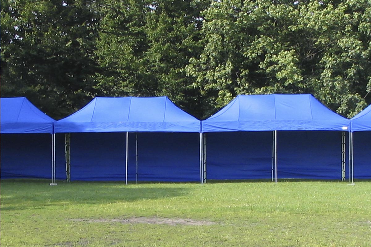 Namioty expresowe - organizacja imprez, infrastruktura techniczna