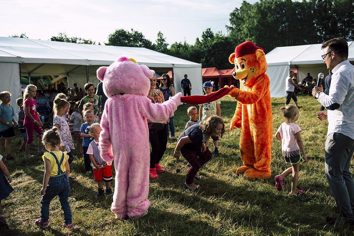 Maskotki Dartuś i Polinka - organizacja imprez