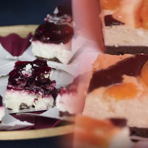 Ciasto sernik Cherry lub Brzoskwiniowy