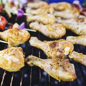 Grillowane podudzia z kurczaka - usługa cateringowa - organizacja imprez