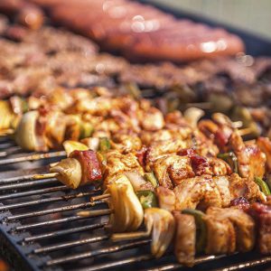 Szaszłyk grillowany - usługa cateringowa - organizacja imprez