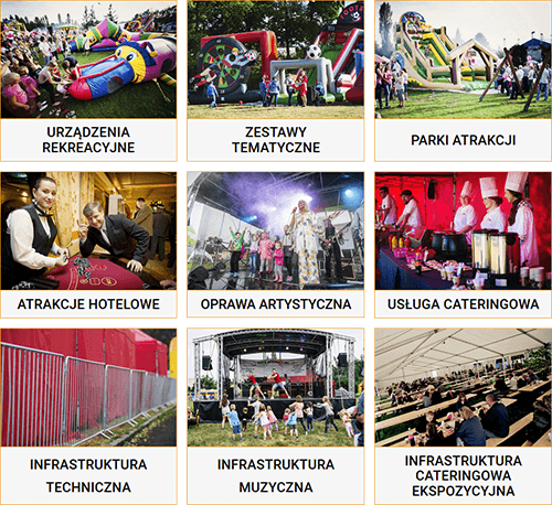 Organizacja imprez Dart-pol - Pełna oferta Dart-pol