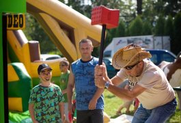 Siłomierz młot - Piknik Country Zagroda