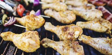 Grillowane podudzia z kurczaka - usługa cateringowa - organizacja imprez